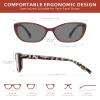 JOLISU 3 Pack Reading Sunglasses for Women, Sun Readers Glasses Spring Hinge Outdoor Sunglasses With UV400 Protection (1.25) view 2