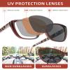 JOLISU 3 Pack Reading Sunglasses for Women, Sun Readers Glasses Spring Hinge Outdoor Sunglasses With UV400 Protection (1.25) view 4