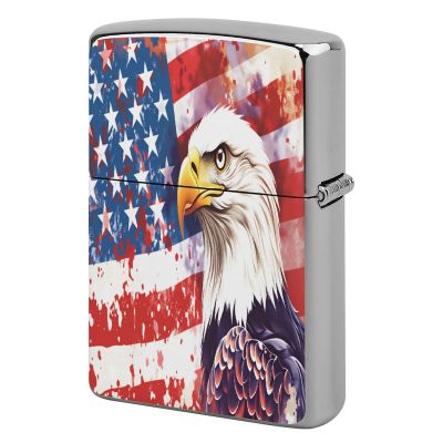 American Flag Eagle Lighter Case, Copper Lighter Case, Cool Lighters Cover, Perfect Men's Gift for Dad, Husband, Him