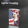 American Flag Eagle Lighter Case, Copper Lighter Case, Cool Lighters Cover, Perfect Men's Gift for Dad, Husband, Him view 4