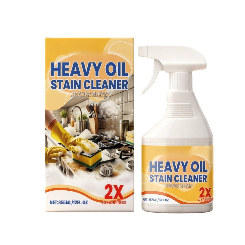 Kitchen Cleaner Spray Range Hood and Stove Degreaser Cleaning Spray for Oven Racks, Stove Oven, Quick to Clean