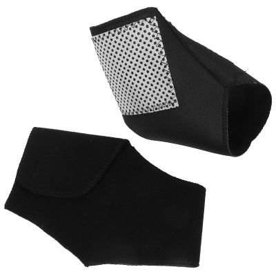 INOOMP Magnetic Ankle Brace Pair for Men and Women Warm Keeping Compression Ankle Support Bands for Running Basketball Sprain Prevention