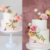10 Mother's Day Cupcake Topper Acrylic Mirror Gold I love mother Letter Cake Topper Decorations for Party DIY Cake Accessories view 2