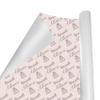 BrizFluter Birthday Cake Design Custom Wrapping Paper Roll with Name, Personalized Pink Gift Wrapping Paper for Adults Kids, Girls Birthday Party Holiday New Year Gifts Wrap 58"x 23" view 2