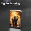 African Elephant Sunset Lighter Case, Copper Lighter Case, Cool Lighters Cover, Perfect Men's Gift for Dad, Husband, Him view 4