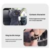 Cute Cat Car Tissue Box Cover with Plush Doll, Car Tissue Holder Kitten Paper Box, Portable Plush Paper Storage Holder, Hanging Vehicle Interior Organizer, for Women Pet Lovers & Gifts view 3