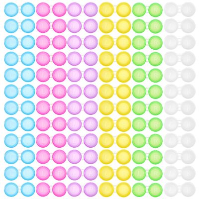 Ckhoid 200 Pack Colorful Contact Lens Cases Bulk, Transparent Cute Contact Lens Holder Leak-proof Left Right Eyes Contact Lens Container for Home & Travel