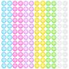 Ckhoid 200 Pack Colorful Contact Lens Cases Bulk, Transparent Cute Contact Lens Holder Leak-proof Left Right Eyes Contact Lens Container for Home & Travel view 1