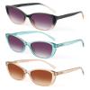 JOLISU 3 Pack Bifocal Reading Sunglasses for Women, 2 IN 1 Sun Readers Glasses Spring Hinge with UV400 Protection (2.25) view 1