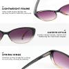 JOLISU 3 Pack Bifocal Reading Sunglasses for Women, 2 IN 1 Sun Readers Glasses Spring Hinge with UV400 Protection (2.25) view 4