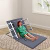 Bacocoo Electric Lifting Backrest for Bed, 90" Long with Foldable Arms,330LBS Weight Capacity, Power Lift Adjustable Back Support for Elderly,2-80 Adjustable Smooth Lift. (Grey) view 4