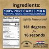 100% Natural Camel Milk Grade A, Fresh Frozen Pints Pure & Nutritious, Lightly Pasteurized From U.S. Camel Dairy (3 Pack) view 2