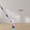 LAISANIM Electric Spin Scrubber, Cordless Power Scrubber Brush with 8 Brush Heads Extendable Handle, 2 Speed IPX7 for Shower Bathtub Tile Kitchen Cleaning, Pink view 2