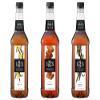 1883 Vanilla, Caramel, French Vanilla Syrups (Caf Variety Pack) for Coffee & Drinks 1 Liter Plastic Bottles (Pack of 3) view 1