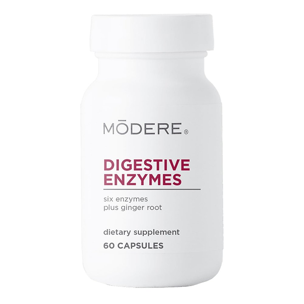 Modere Digestive Enzymes Capsules - Daily Digestive Support - 60 Capsules