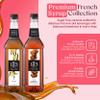 1883 Vanilla & Salted Caramel Syrups (Caf Variety Pack) for Coffee & Drinks 1 Liter Plastic Bottles (Pack of 2) view 2