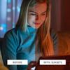 TrueDark by Dave Asprey | Sunsets Lucid | Blue Light Blocking Glasses for Women & Men, Gradient Red Yellow Lenses Block 99% of Blue Light for Evening Screen Time view 4