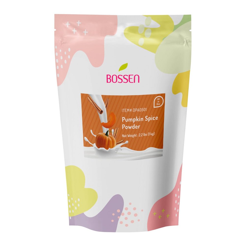 Bossen Bubble Tea All-in-One Powder Mix (Pumpkin Spice)