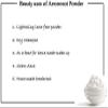 aj Arrowroot Powder for Skin Care, 100gm view 3