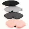 2 Pack Sleep Masks 3D Contoured Eye Mask for Sleeping Upgraded Slanted Nose Wing Light-Blocking Fits Side Sleepers view 4
