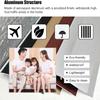 10cm Extra Wide Floor Transition Strip Aluminum, Carpet/Tile Threshold Reducer for Vinyl Flooring, Home Walkers Entry Ramp(Black,1.5m) view 3