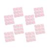 TIDTALEO 72Pcs Self-Adhesive Heel Pads and Callus Cushions for Women, Pink Anti-Wear Foot Pads Oval and Round Shapes, Slip-Resistant Shoe Inserts for High Heels and Sports Shoes view 1