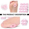 TIDTALEO 72Pcs Self-Adhesive Heel Pads and Callus Cushions for Women, Pink Anti-Wear Foot Pads Oval and Round Shapes, Slip-Resistant Shoe Inserts for High Heels and Sports Shoes view 3