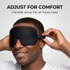 2 Pack Sleep Masks 3D Memory Foam Women Men Side Sleeper Eye Mask for Sleeping view 4