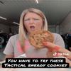 Tactical Snacks Energy Protein Cookies | 12-Pack (420g) | 10g Protein, 50mg Caffeine from Green Tea | Clean Energy Snack | Low Sugar | Mission-Ready Fuel (Vanilla Chocolate Chip) view 2