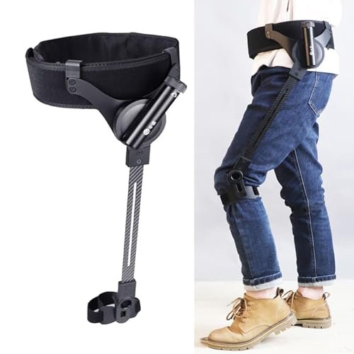 Adjustable Exoskeleton Legs for Hiking & Climbing Stairs, 3-Level Strength Assist, Lower Limb Mobility Aid for Adults & Seniors, Enhanced Walking Support