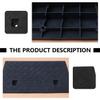 GOOHOCHY Rubber Slope Ramp Pad 50X27X11Cm Black Outdoor Use Threshold Ramp Cushion for Loading and Wheelchair Access Portable Lightweight for Home and Mobility Aid view 4