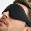 2 Pack Sleep Masks Black 3D Contoured Grooves Eye Mask for Sleeping Light Blocking Women Men Naps Travel Daily Rest view 4