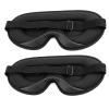 2 Pack Sleep Masks 3D Contoured Side Sleeper Women Men Soft Eye Mask for Sleeping Travel Nap Rest view 1