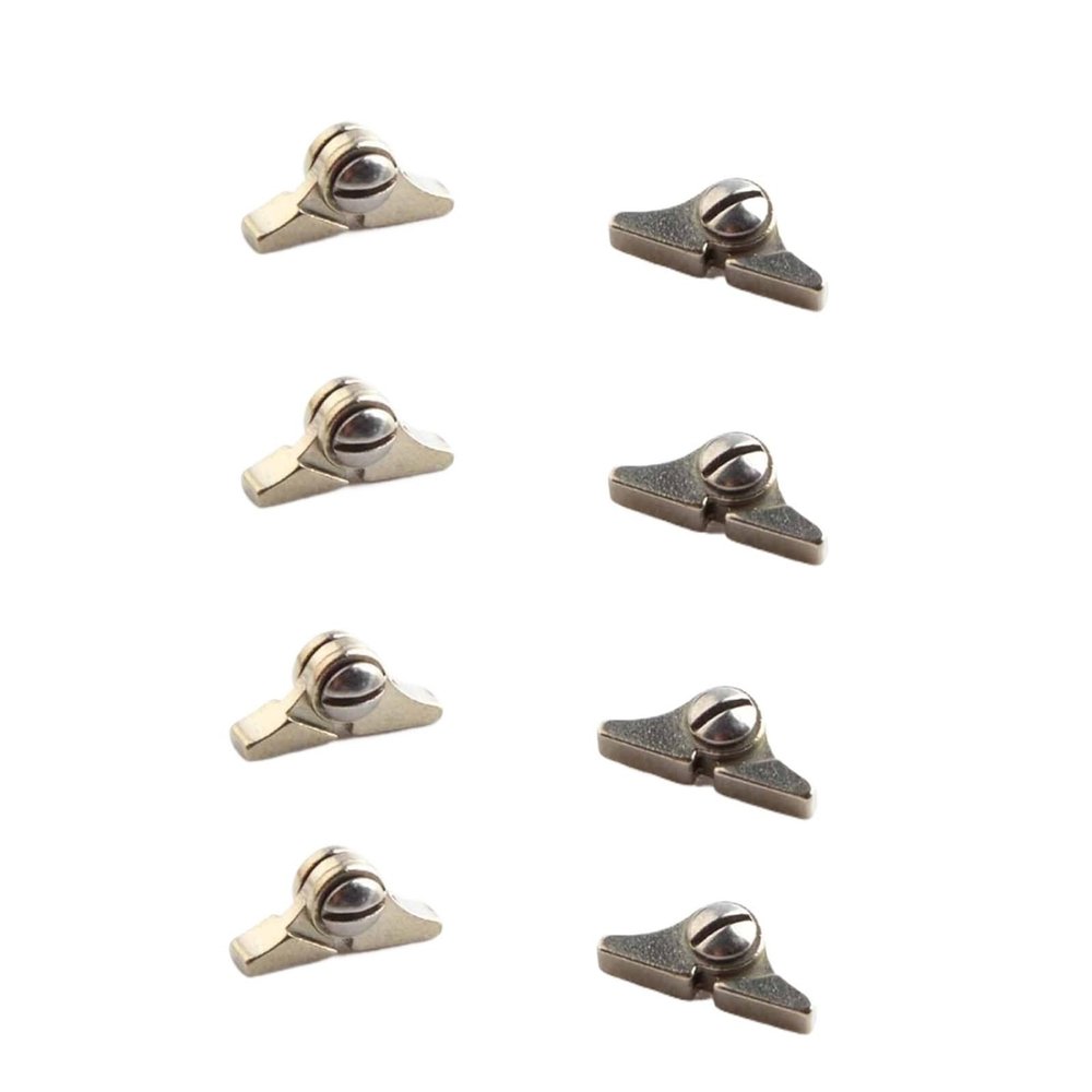 200 Pairs 1.6mm Eyeglass Hinge Repairing, Eyeglass Hinge for Plastic Frames, Sunglasses