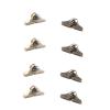 200 Pairs 1.6mm Eyeglass Hinge Repairing, Eyeglass Hinge for Plastic Frames, Sunglasses view 1