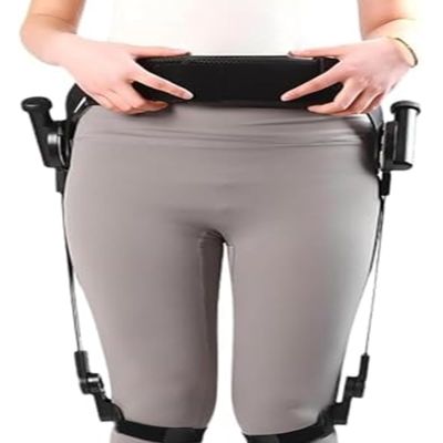 Bionic Exoskeleton Legs for Walking Assistance - Adjustable Strength (3 Levels) for Hiking & Stair Climbing - Mobility Aid Device for Adults & Elderly(Legs,Medium)