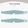 Adjustable Velcro Sleep Mask Christmas Animals Llama Sloth Dinosaur, Ultra Soft Blackout Eye Ear Cover, Zero Pressure Warm Blindfold for Airplane Work Nap view 2