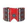 Adjustable Velcro Sleep Mask Aztec Ethnic Tribal Native American Indian Navajo, Ultra Soft Blackout Eye Ear Cover, Zero Pressure Warm Blindfold for Airplane Work Nap view 1