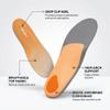 UBISOLE All Day Support Orthotics Inserts for Men - High Arch Shoe Insoles for Standing All Day,Anti Fatigue Insoles for Plantar Fasciitis, Shock Absorbing, Foot & Heel Pain Relief - Flow, M view 3