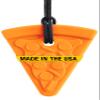 ARK Pizza Textured Chew Necklace, Chew Necklaces for Sensory Kids and Adults, Oral Fidget for Autism, ADHD, SPD, Anxiety, Medical-Grade Sensory Chew Necklace, XXT, Very Firm, Orange view 1