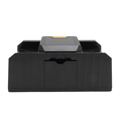 Dioche Automatic Card Shuffler Electric Playing Card Shuffling Machine Low Noise Smooth Shuffling for Parties Camping ABS Lightweight