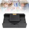 Dioche Automatic Card Shuffler Electric Playing Card Shuffling Machine Low Noise Smooth Shuffling for Parties Camping ABS Lightweight view 3