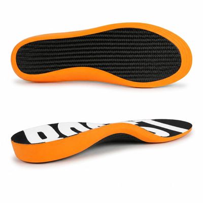 UBISOLE Carbon Fiber Insoles for Athletes - Athletic Protection & Performance Shoe Insert for Basketball, Volleyball, Running, Soccer, Shock Absorbing Sport Insoles, Energy Return - Boost, S