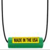 ARK Krypto-Bite Chewable Tube Necklace, Chew Necklaces for Sensory Kids and Adults, Oral Fidget for Autism, ADHD, SPD, Anxiety, Medical-Grade Sensory Chew Necklace, XXT, Very Firm, Forest Green view 1