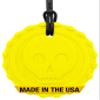 ARK Pirate Coin Chew Necklace, Chew Necklaces for Sensory Kids and Adults, Oral Fidget for Autism, ADHD, SPD, Anxiety, Medical-Grade Sensory Chew Necklace, Standard, Softest, Yellow view 1