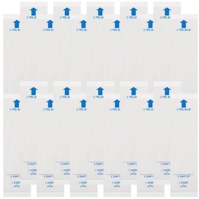 Abaodam Disposable Sterile Probe Sleeves 50Pcs General Covers for Rectal Digital Thermometers Protective Film for Home Use