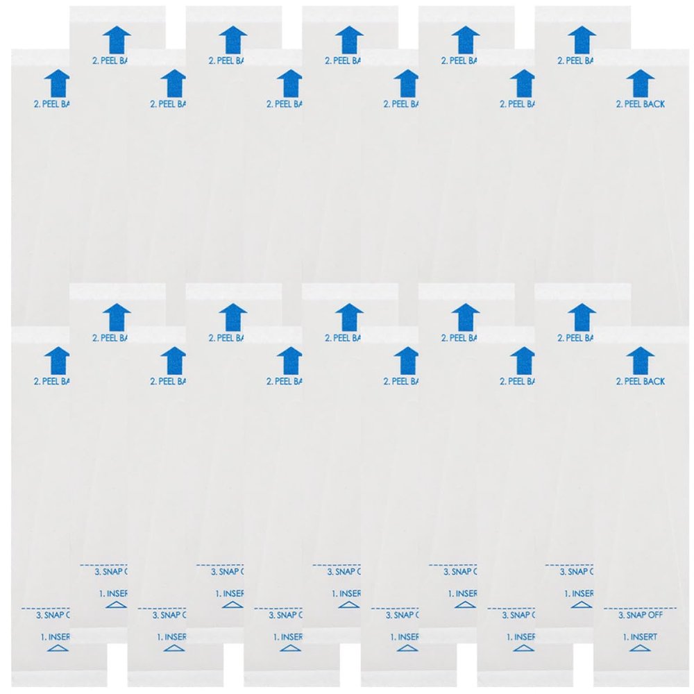 Abaodam Disposable Sterile Probe Sleeves 50Pcs General Covers for Rectal Digital Thermometers Protective Film for Home Use