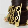 Acrylic Fiftee Golf Cake Topper,Happy 50Th Birthday Cake Topper,Cheers to 50 Years,Fifty Cake Decor,Golf Theme Player Cake Decoration For Retirement Birthday Celebrating Anniversary Party Supplie view 3