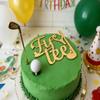Acrylic Fiftee Golf Cake Topper,Happy 50Th Birthday Cake Topper,Cheers to 50 Years,Fifty Cake Decor,Golf Theme Player Cake Decoration For Retirement Birthday Celebrating Anniversary Party Supplie view 4