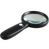3X Handheld Magnifying Glass with LED Light, Large 90mm Lens for Seniors view 1